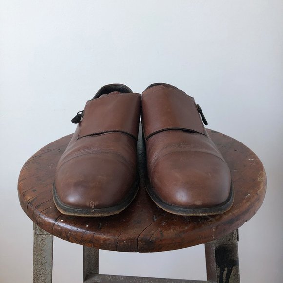 Bottega Veneta  Side Zip Monk Strap Shoes main image 4